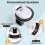Embossing Label Maker Machine with Tapes, 2024 Upgrade Version Mini 6