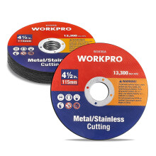 WORKPRO 10-Pack Cut Off Wheels, 115mm Metal and Stainless Steel | qual