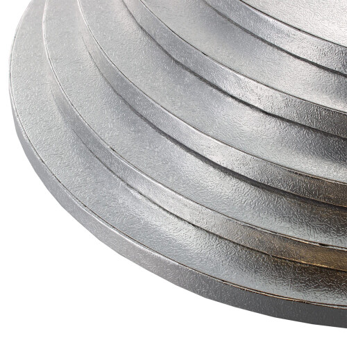Culpitt Select 8" Cake Boards, Round, 12mm Thick Lightweight Cake 2