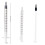 10Pcs 1Ml Plastic Syringes Measuring Syringe No Needle Syringe | quali 2