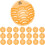 Urinal Screens Deodorizer,20 Packs Anti Splash Urinal Cake Mats | qual 1