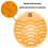 Urinal Screens Deodorizer,20 Packs Anti Splash Urinal Cake Mats | qual 5