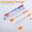 20 Pack 1ml Multi-Purpose Dispensing Measuring Tools, 0.29X8mm | quali 4