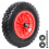 Woodside 14” Solid Tyre, Replacement Wheel for Wheelbarrows, Trolleys, Carts etc, Puncture Proof 1