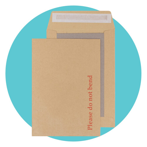 Triplast 500 x A5 C5 Manilla Hard Board Back Envelopes (229x162mm) -