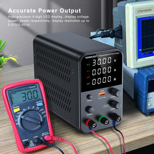 DC power supply (0-60V,0-5A) adjustable, switching power supply, mini 1