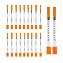 20 Pack 1ml/CC Dispensing Measuring Tool with 31G (8mm),Plastic | qual