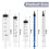 10 Pack 10ml Plastic Syringe without Needle, Sterile Syringe for | qua 6