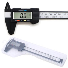 Digital Vernier Caliper,150mm 6 Inch Electronic Micrometer Caliper With Large Lcd Screen,Inch/Metric Conversion,24cm Ruler,Precision Depth Gauge Meas
