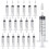 20 Pack 5ml Syringe with Cap, Colostrum Syringe without Needle | quali 1