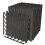 Large 60cm x 60cm Black Interlocking Caravan Awning Floor Mat Camping 1