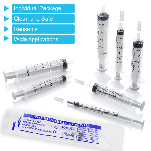 20 Pack 5ml Syringe with Cap, Colostrum Syringe without Needle | quali 2