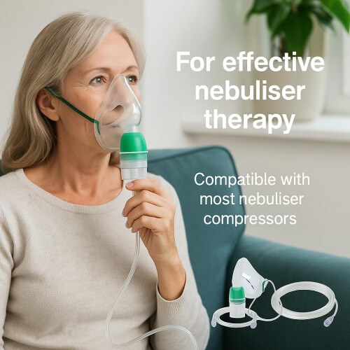 NEBULISER Replacement Set Respiratory Treatment - Includes Nebulizer 1