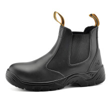 SAFETOE Water Resistant Safety Work Boots [CE Certified] - 8025 Free Sock S3 Site Safety Shoes with Lightweight Wide Fit Steel Toe Cap, Black Black,