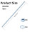 M8 Fully Threaded Rods & Studs, Threaded Bars, Blue Zinc Threads Rods 2