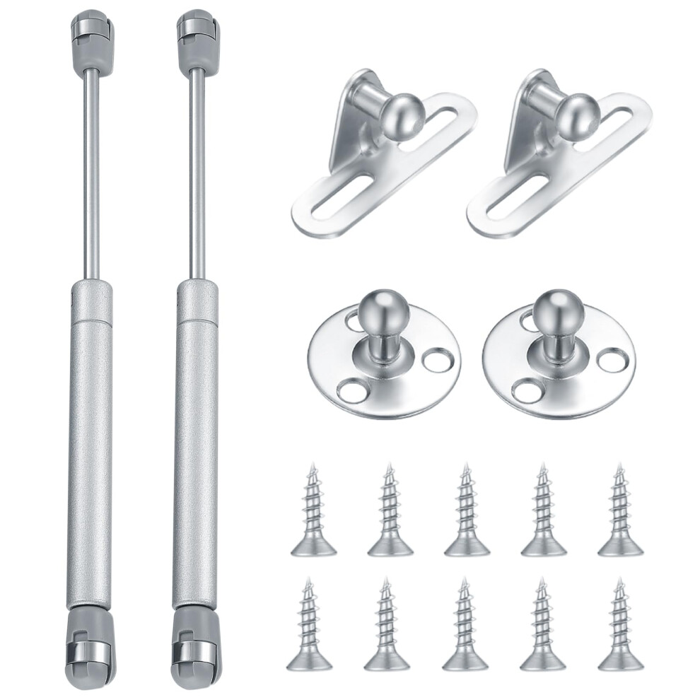 2 Pcs Gas Lift Strut Kit, Spring Stay Support, 100N/10Kg Kitchen | Qua 57699387