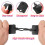 PATIKIL 50Pcs Blank Waterproof Plastic Tags, Label Seal Shipping Tags 3