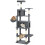 PawHut PawHut Cat Tree, 202cm Cat Tower with 2 Condos, 2 Hammocks, 2 Perches 2