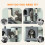 PawHut PawHut Cat Tree, 202cm Cat Tower with 2 Condos, 2 Hammocks, 2 Perches 8