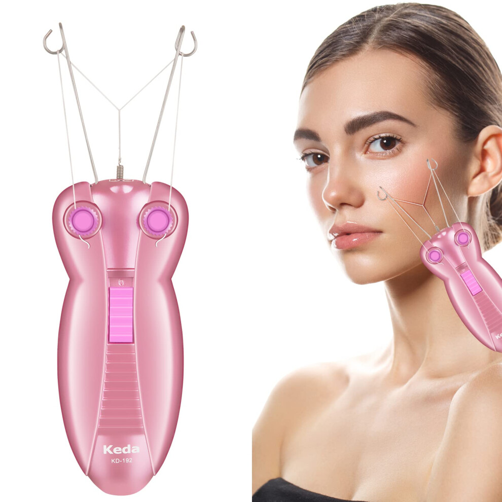 Facial Hair Remover for Women Electric Threading Epilator for Chin Upper Lip Smooth Skin