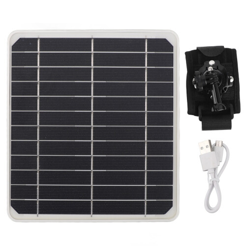 20-W-Solarpanel mit USB-Typ-C-DC-Anschluss,