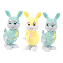 3 Pieces Wind Up Toy Rabbit Funny Toys for Creative Fun Colours for Boys