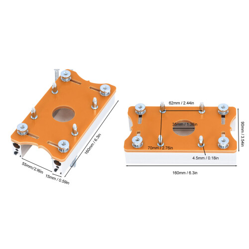 Durable Aluminum Router Table Insert - Enhance Woodworking Precision 1