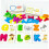 1 Set Alphabet Cards Wood Green 4
