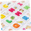 1 Set Alphabet Cards Wood Green 5