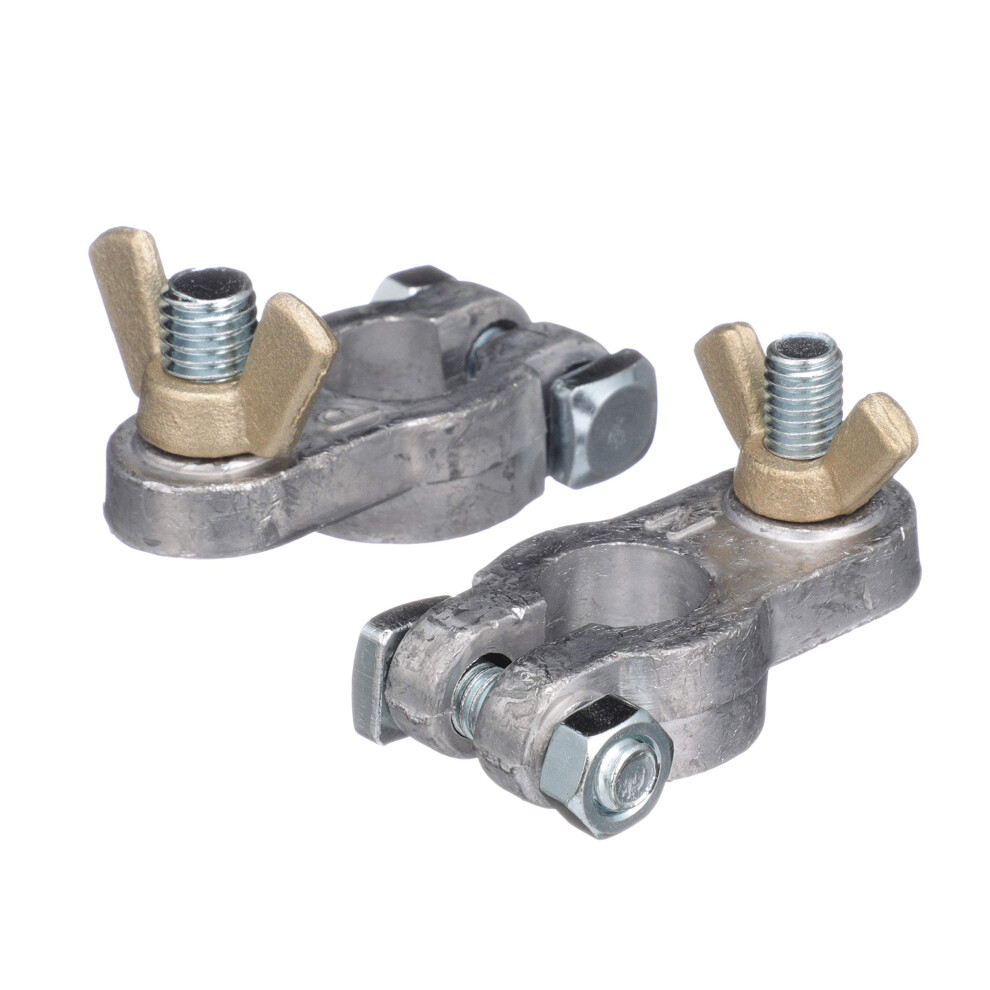 Battery Terminal Connectors Positive And Negative Quick Disconnect Marine Battery Terminals Silver Plated 9412369288981