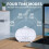 Υπερηχητικός διαχύτης αρωματοθεραπείας με τεχνολογία υπερηχητικού ψεκασμού, 2
