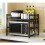 Non-Slip Suction Cups Microwave Stand, Easy Installation Adjustable Height Kitchen Supplies Shelf for Multi-Function Heavy Duty Storage Solutions 1