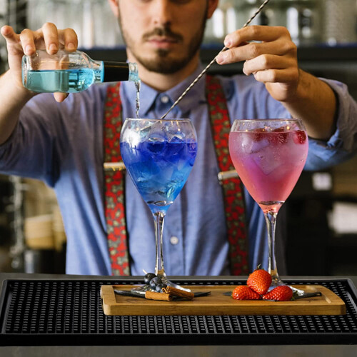 Επιλογή για Cocktail Bartender, Χαλί Μπαρ με Βέλτιστη Αποστράγγιση και Τριβή για Coffee Bar, Μη 1