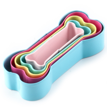 Tagliabiscotti per cani fatti in casa, taglierine in acciaio per alimenti di varie dimensioni con PVC ecologico per un utilizzo robusto e durevole in