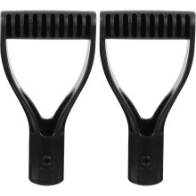 Shaped Plastic Grip for Digging Raking Tools, Spade Handle Replacement, Comfortable to Use, Increases Working Leverage, Easy Installation, Smooth