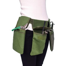 Versatile Garden Tools Belt, Waterproof Oxford Fabric Gardening Organizer Bag with Adjustable Length 63-126cm for Outdoor Enthusiasts