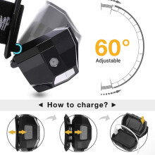 Magnetfuß-Kappenleuchte, wiederaufladbare 300-Lumen-LED mit Bewegungssensor für Ihre Outdoor-Abenteuer