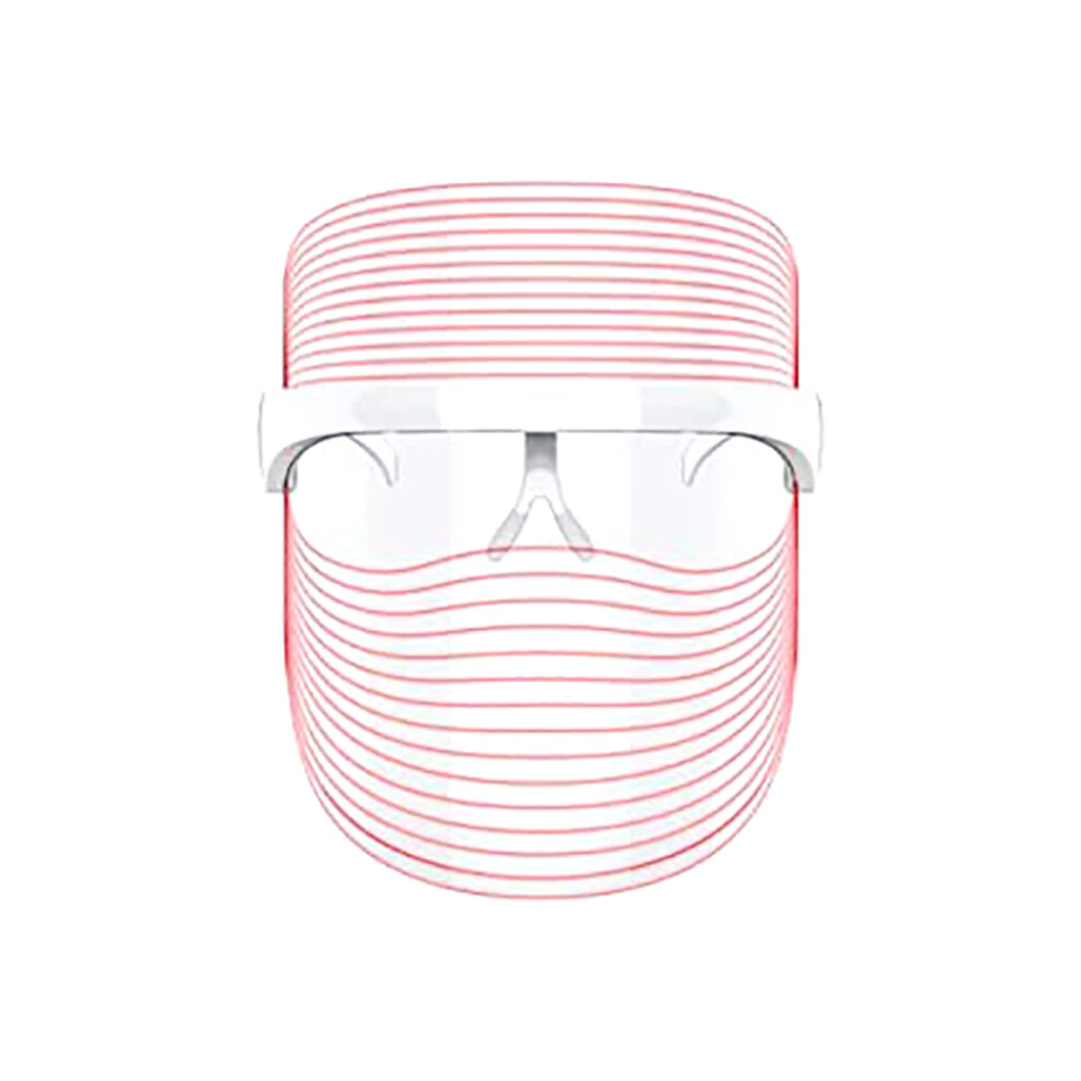 White Photon Beauty Device, Promote Blood Circulation, Accelerate Metabolism For Facial Rejuvenation And Anti Aging, Lightweight Rechargeable Led Mask