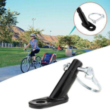 Strong Bike Trailer Hitch Connector for Safe Family Journeys, Easy Installation and Multi-Compatible Adapter for Worry-Free Adventures
