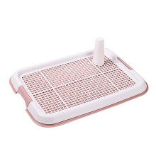 Dog toilet, puppy pee pad holder, indoor potty, dog potty for small and mediumsized dogs, PINK
