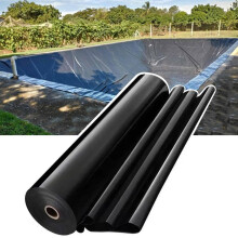 HDPE Pond Liner 5MIL Thick TearResistant Waterproof Sheet for Koi and Fish Ponds Outdoor Use