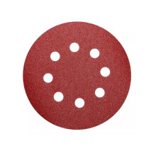 Sandpaper Set 5Inch 8Hole 125mm Woodworking And Metal Grinding Discs 40/80/120/1000/2000 Grit HFA001 G Set 100pcs