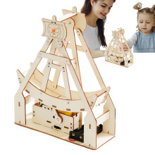 Pirate toys, pirate models Teaching aids for pirates, science experiment set in wood for students aged 7 to 14