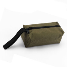 Mehrzweck-Grün Oxford Reißverschluss-Toolbag 25x10x10cm Tragbare Aufbewahrung