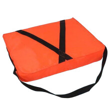 Throwable Flotation Device Buoyancy Water Rescue Cushion with Strap, Waterproof Throwable Device for Boating, Swimming, and Lifeboat Rescue