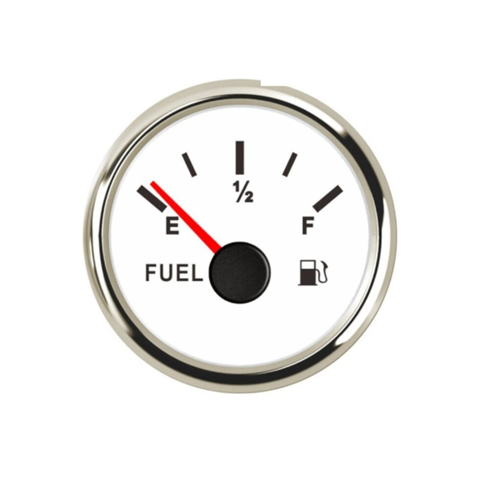0190 Ohm Fuel Level Gauge And Water Level Gauge With Bulb Backlight For Boat Car Truck 12V 9189345120091