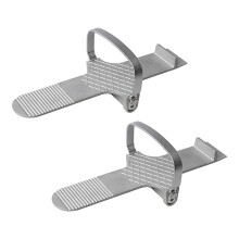 Door Lifting Tool and Drywall Panel Lifter, Adjustable Foot Lever with Wide Hook Base, Heavy Duty