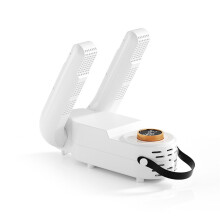 Shoe Dryer with 42C Constant Temperature and 120Minute Timer, Foldable Rack for Boots and Gloves