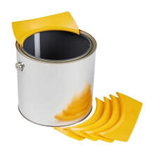 Paint Pouring Spout 4Piece Set, Reusable 1Gallon Paint Can Spout, Tin Pourer for 1Gallon Cans