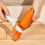 360 Rotating Stainless Steel Blade Peeler Ergonomic Handle 4